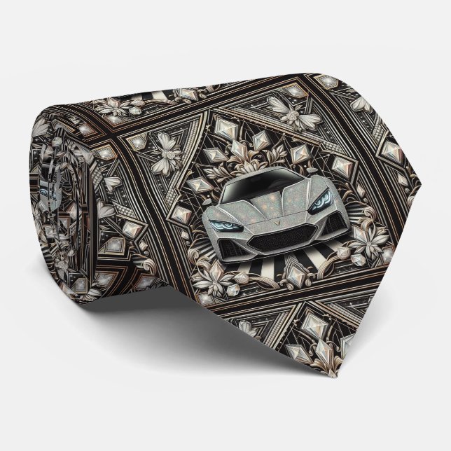 Sportbil Sportbil Art Deco slips  (Rullad)