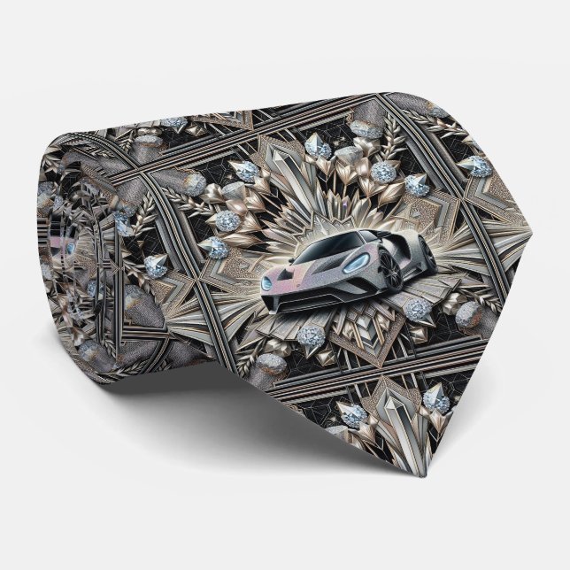 Sportbil Sportbil Art Deco slips  (Rullad)