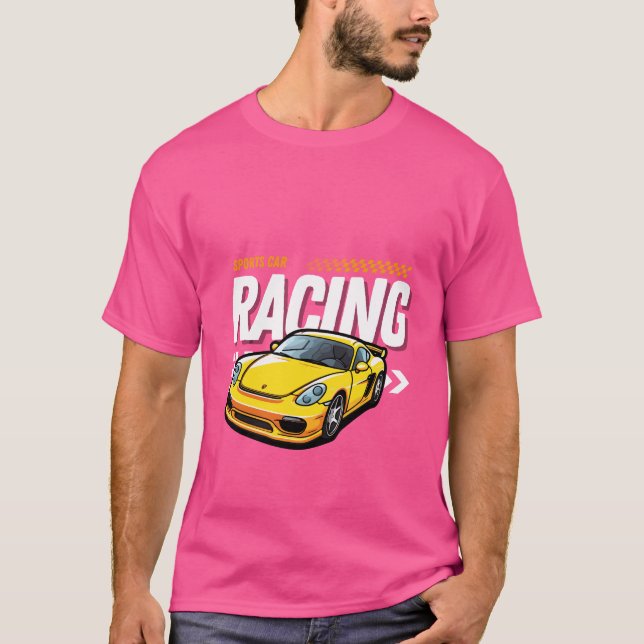 Sportbilracing T-shirt (Framsida)