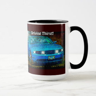 Sportbilsdrivrutiner Kaffebrygga Drinkware Mugg