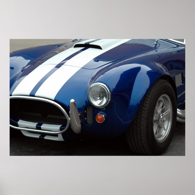 sportbilskonstruktion poster (Framsidan)