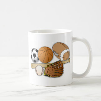 sportbollar kaffemugg