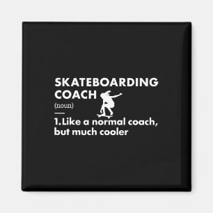 Sportcoach Definition Skateboardåkning Magnet