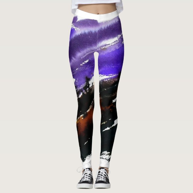 Sportdamasker Leggings (Framsida)