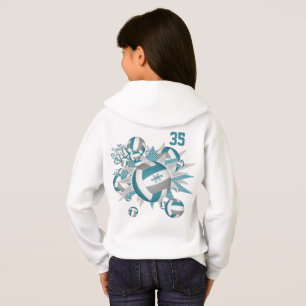 Sporteal grått volleybullstjärnor t shirt