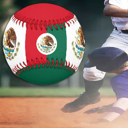 Sporter i Mexiko och Flagga/Baseball Bollar
