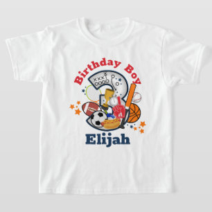 Sportera födelsedag Alla stjärnor, tredje födelset T Shirt