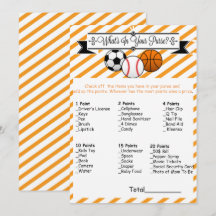 Sporterar det som finns i ditt låda babyspel