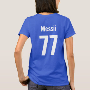 Sportfält dag Blå färg Lag Glädjeställ Squad T Shirt