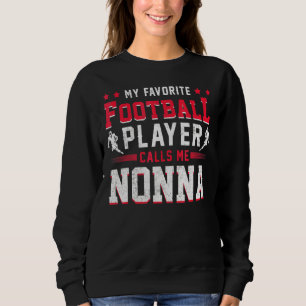 Sportfantast American Football Player Nonna Footba T Shirt