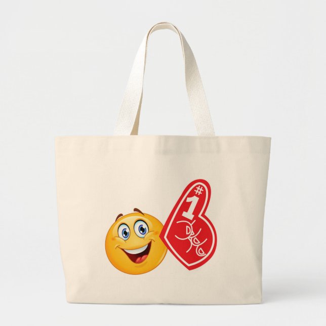 sportfantast emoji jumbo tygkasse (Framsidan)