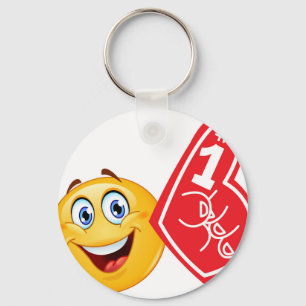 sportfantast emoji nyckelring