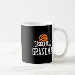 Sportfantast för basketboll Grandma Team Kaffemugg