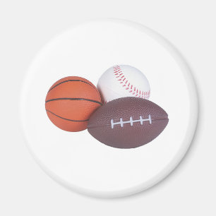 sportfantast Gissar basket-fotbollen Basketboll Magnet