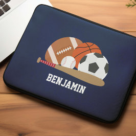 Sportfantast Personlig Kids Laptop Fodral