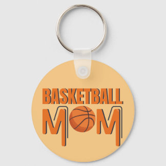 Sportfantast-spelaren i Basketball Mamma Nyckelring
