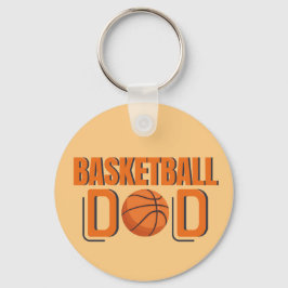 Sportfantast-spelaren i Basketball Pappa Nyckelring