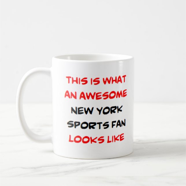 sportfantasten för det nya arbetet i fantastisk kaffemugg (Vänster)