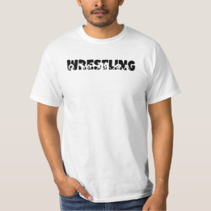 Sportfantaster för brottning   Wrestler-text T Shirt