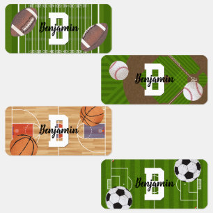 Sportfantaster Kläder Klistermärke