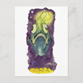 Sportfiskarefisk Vykort