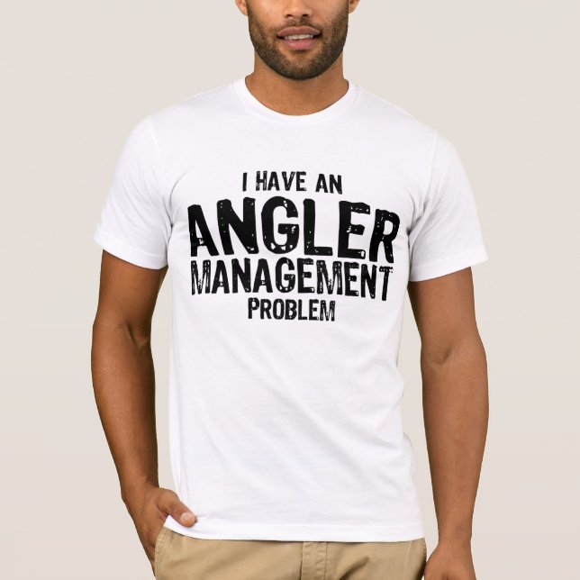 Sportfiskareledning T-shirt (Framsida)