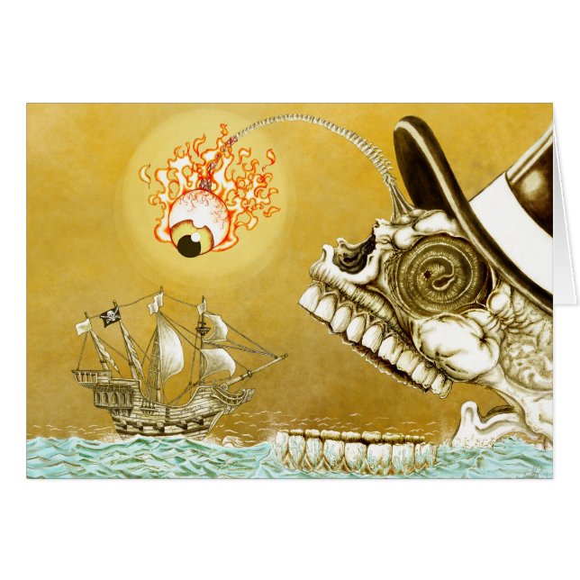 Sportfiskaren Hälsningskort (Framsidan Horizontal)