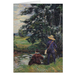 Sportfiskarna, c.1885 hälsningskort