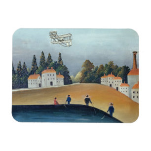 Sportfiskarna, c.1908-09 (olja på kanfas) magnet