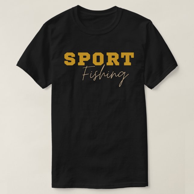Sportfiske T Shirt (Design framsida)