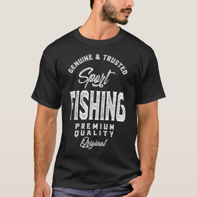 Sportfiske T Shirt (Framsida)