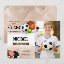 Sportfotos-inbjudningar Inbjudningar