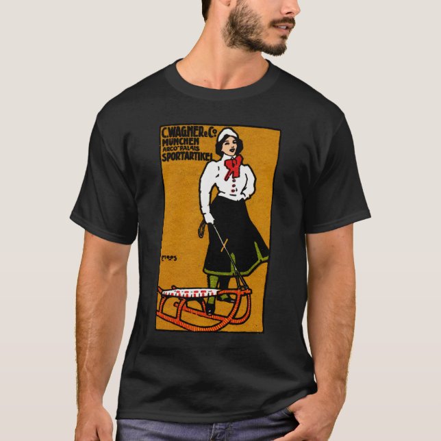 Sportgodaaffisch 1911 tee shirt (Framsida)