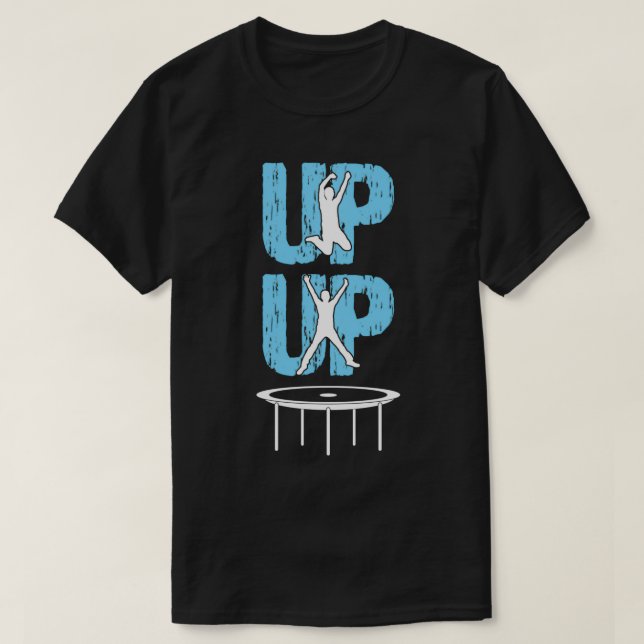 Sportgymnastik för att hoppa till 2 t shirt (Design framsida)