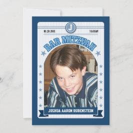 Sporthandelskort Pub Mitzvah Inbjudningar