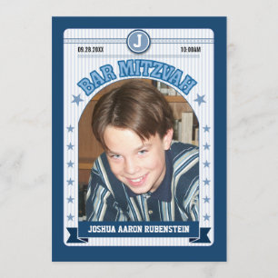 Sporthandelskort Pub Mitzvah Inbjudningar