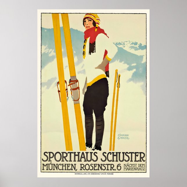 Sporthaus Schuster Sportswear and Sporting Goods Poster (Framsidan)