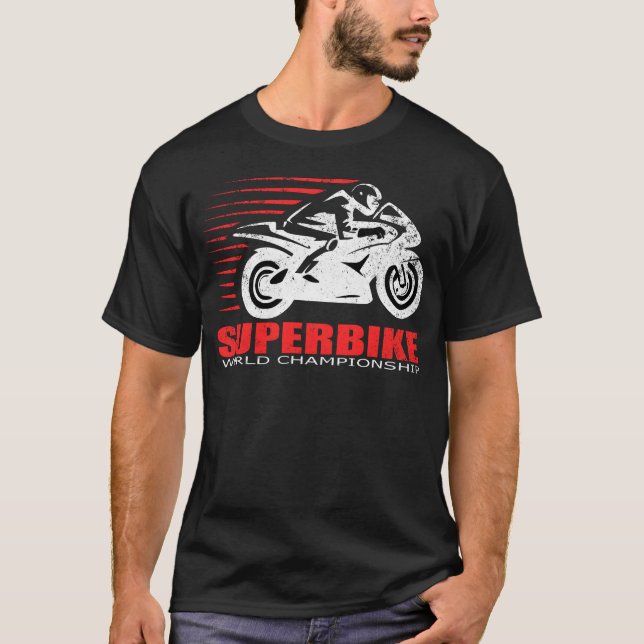 Sporthoj Racing Motorcykel rolig T Shirt (Framsida)