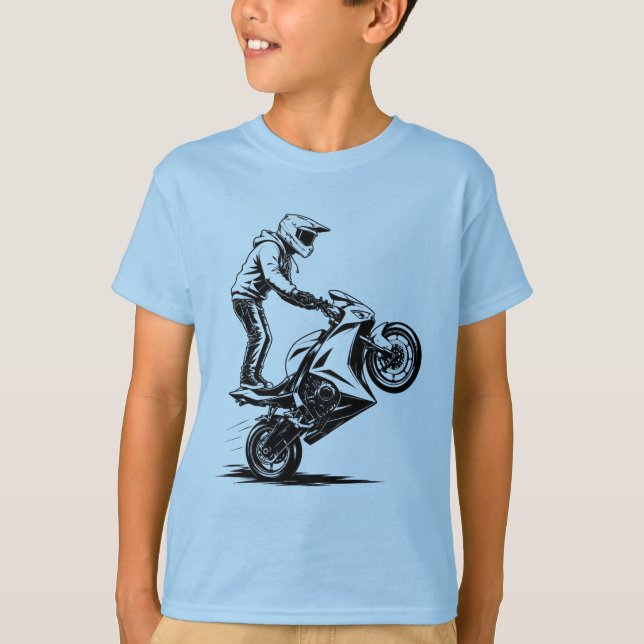 Sporthoj Stunt  T Shirt (Framsida)