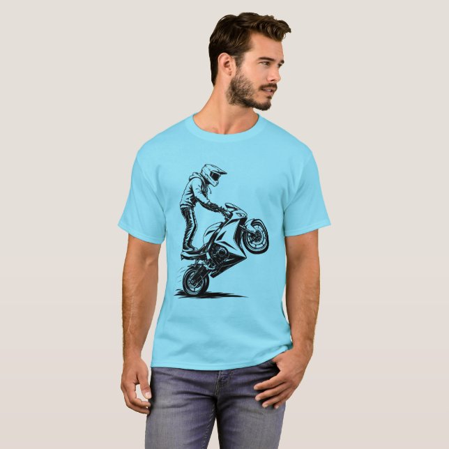 Sporthoj Stunt T Shirt (Hel framsida)