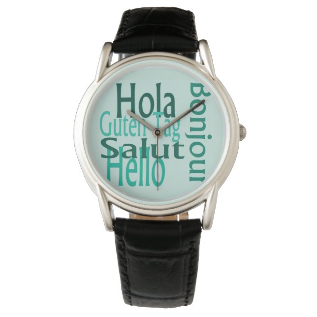 Sportidedesignur Armbandsur (Framsida)