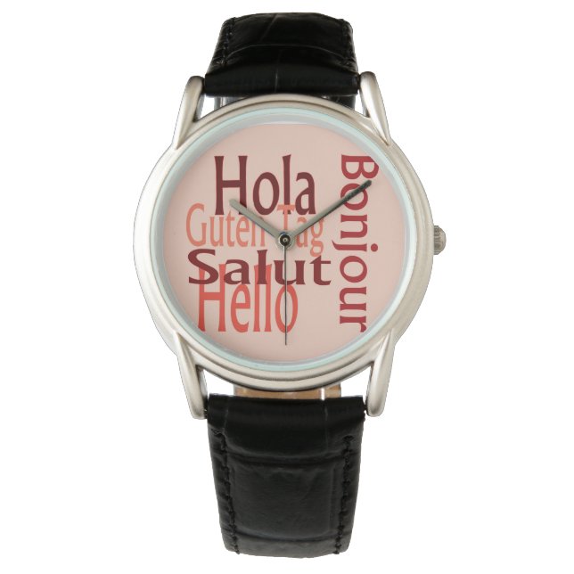 Sportidedesignur Armbandsur (Framsida)