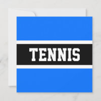 Sportidig, blå, svart Rand - TNIS-text