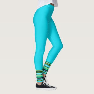 Sportig blå leggings