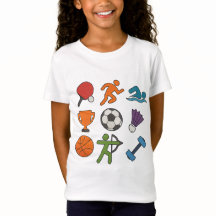 Sportig Grafik T-Shirt – Atletisk Design