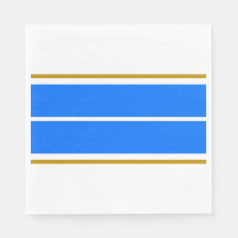 Sportig, ljusblå Rand i bred Tävla på vitt