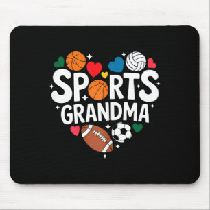 Sportig Mormor Atletiska Barnbarn Mormor Musmatta