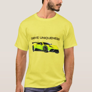 Sportig och Slank Sportbil Modern Snabb Design T Shirt