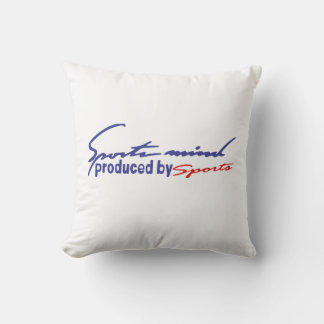 Sportig T-shirt-design för bil Kudde