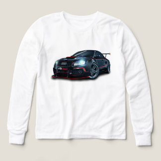 Sportig Tuner Bil Grafisk Tröja - Gaturacing